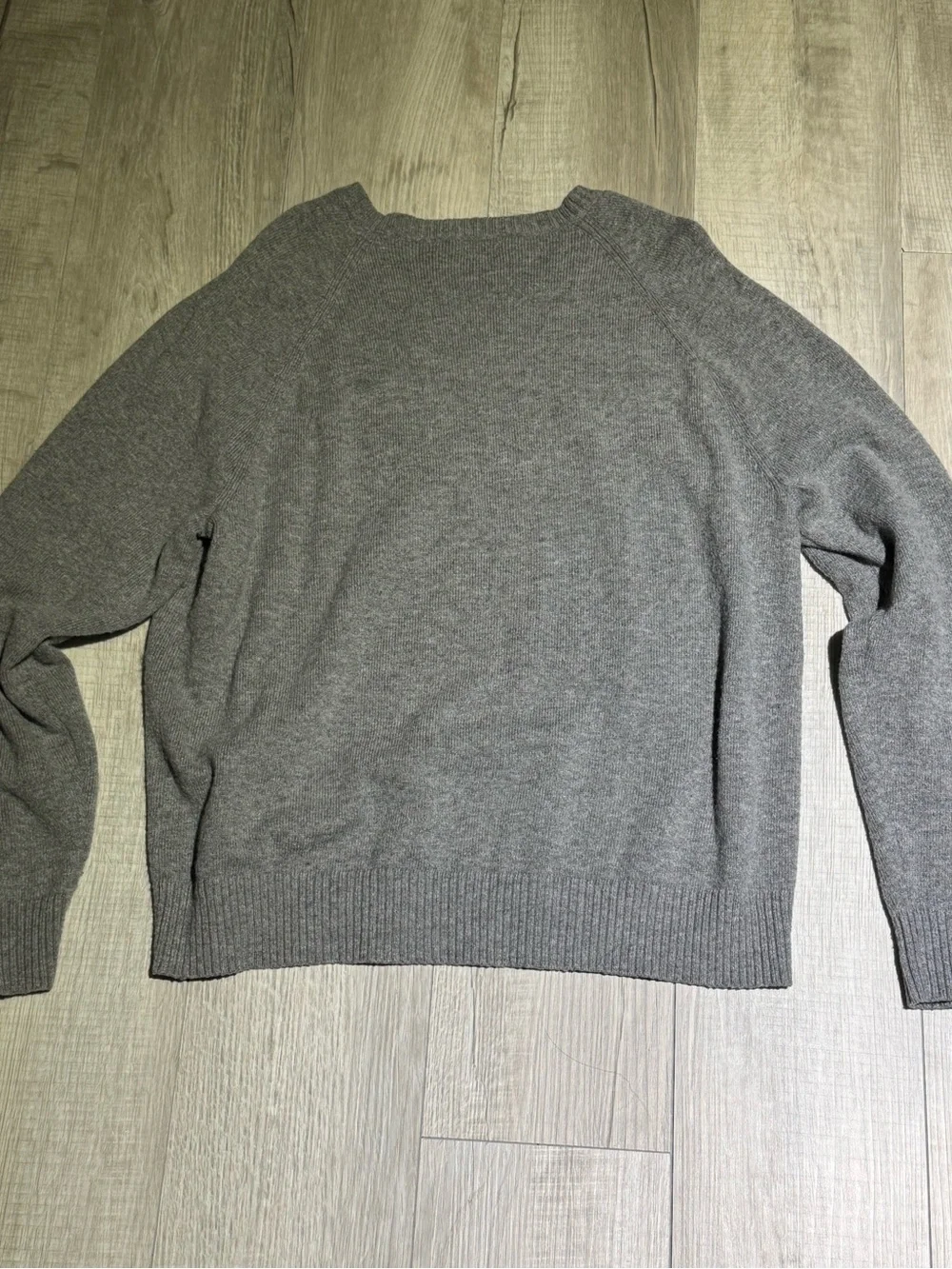 J.Crew Factory Men's Gray Crewneck Sweater